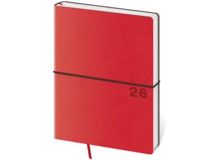 Týždenný B6 Flexio , Red (Farba Red)