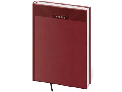 Denný A5 Print Classic , english red (Farba english red)