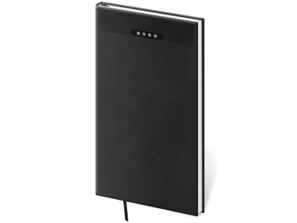 Týždenný vreckový Print Classic , Black (Farba Black)