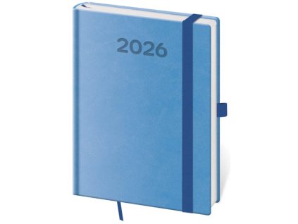 Denný B6 Print Pop , light blue (Farba light blue)