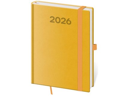 Denný B6 Print Pop , Yellow (Farba Yellow)