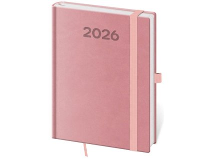 Týždenný B6 Print Pop , Pink (Farba Pink)