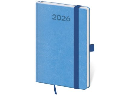 Týždenný vreckový Print Pop , light blue (Farba light blue)