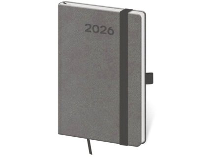 Týždenný vreckový Print Pop , Grey (Farba Grey)