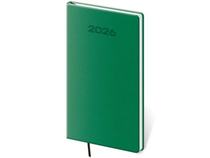 Týždenný vreckový Soft , Green (Farba Green)