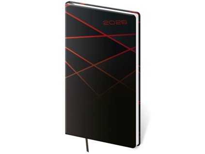 Týždenný vreckový Vario , Black design (Farba Black design)