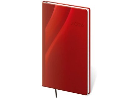 Týždenný vreckový Vario , red design (Farba red design)