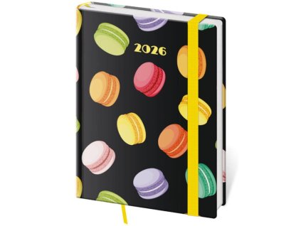 Denný B6 Vario s gumičkou , Macarons (Farba Macarons)