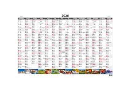 Plánovacia ročná mapa A1 obrázková