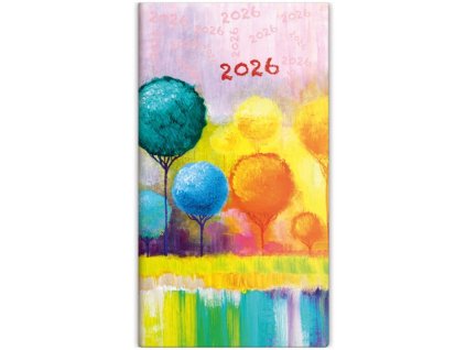 Vreckový Napoli dvojtýždenný , mixed (Farba mixed)