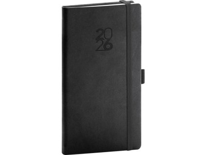 Vreckový Aprint Top 9x15,5 cm , Black (Farba Black)