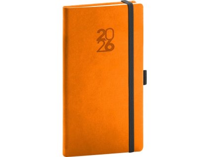 Vreckový Aprint Top 9x15,5 cm , Orange (Farba Orange)