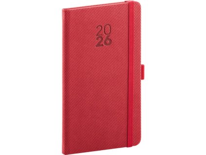 Vreckový Diamante 9x15,5 cm , Red (Farba Red)