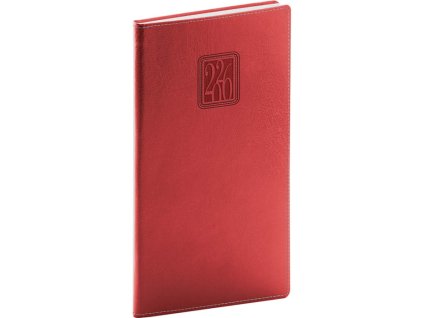 Vreckový Panama 9x15,5 cm , Red (Farba Red)