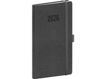 Vreckový Rivoli 9x15,5 cm , Grey (Farba Grey)