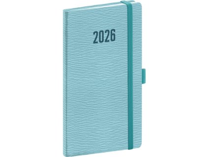 Vreckový Rivoli 9x15,5 cm , light blue (Farba light blue)