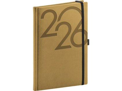 Týždenný A5 Ajax , gold (Farba gold)