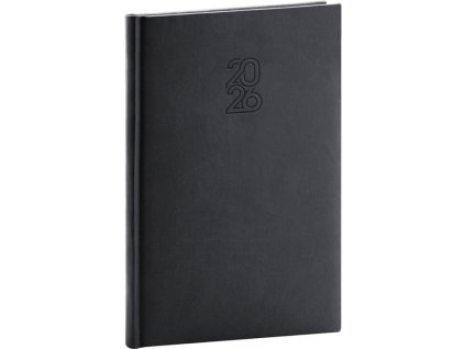 Týždenný A5 Aprint , Black (Farba Black)