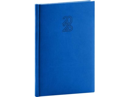 Týždenný A5 Aprint , Blue (Farba Blue)