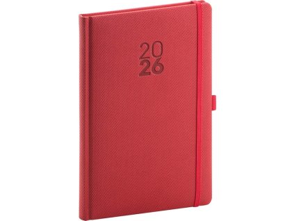 Týždenný A5 Diamante , Red (Farba Red)