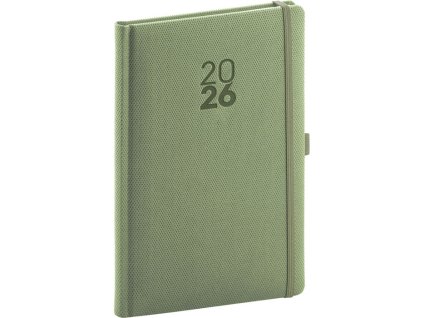 Týždenný A5 Diamante , Olive (Farba Olive)