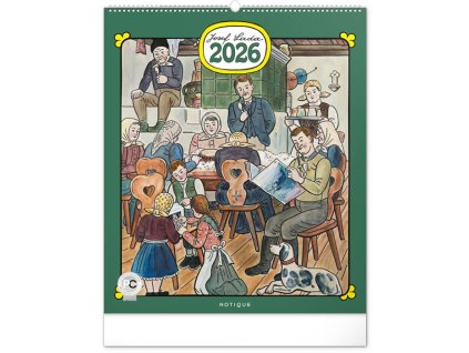 Nástenný Josef Lada , mixed (Farba mixed)