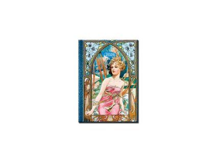 Praktik denný diár - MUCHA , mixed (Farba mixed)