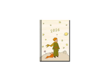 Praktik denný diár - MALÝ PRINC , mixed (Farba mixed)