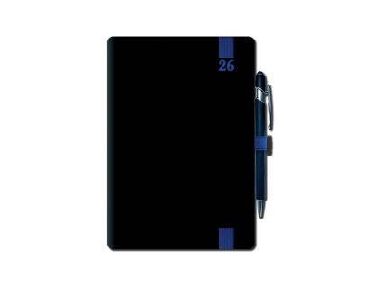 Týždenný A5 ELASTIC , Blue (Farba Blue)