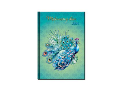 Motivačný diár - PÁV , mixed (Farba mixed)