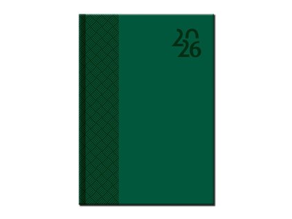 Manager diár B5 - VENETIA , Green (Farba Green)