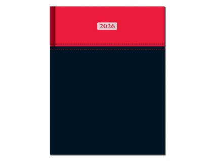 Manager A4 - MILANO , red/black (Farba red/black)