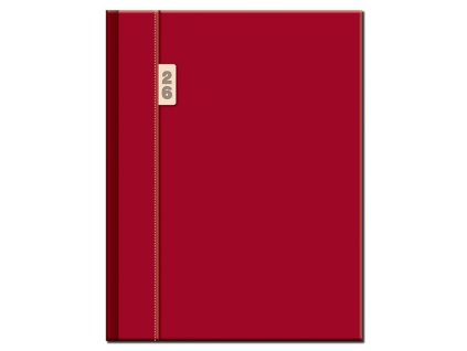 Manager A4 - TOSCANA , Red (Farba Red)