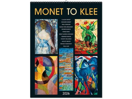 Nástenný Monet to Klee , mixed (Farba mixed)