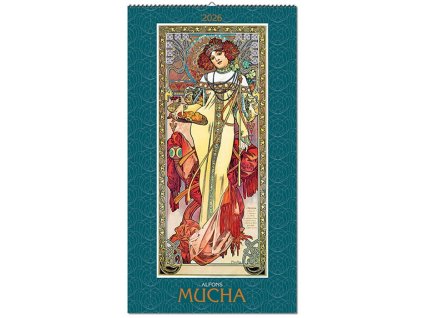 Nástenný Alfons Mucha , mixed (Farba mixed)