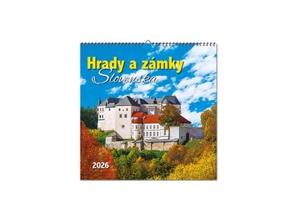 Nástenný Hrady a zámky Slovenska , mixed (Farba mixed)