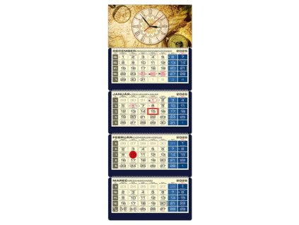 LUXUS 4M - Hod.QN , Blue (Farba Blue)