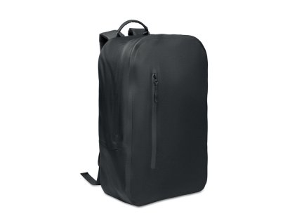 Batoh na notebook z 300D RPET , Black (Farba Black)