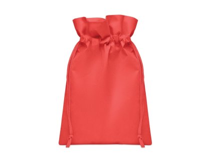 Malé darčekové vrecúško z RPET , Red (Farba Red)