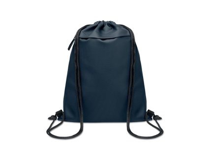Sťahovacie vrecúško zo 600D RPET s PU vrstvou , Blue (Farba Blue)
