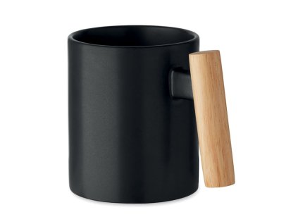 Keramický hrnček 320 ml , Black (Farba Black)