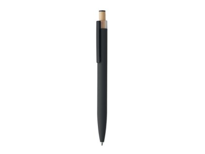 Pero z recyklovaného hliníka s bambusovým tlačidlom , Black (Farba Black)