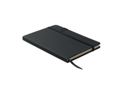 Zápisník A5 s integrovaným USB , Black (Farba Black)