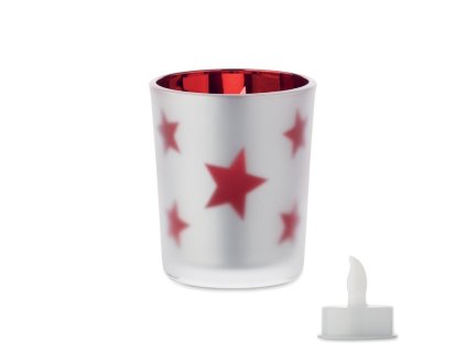 Vianočná LED sviečka , Red (Farba Red)