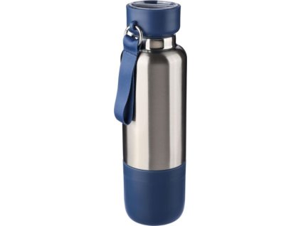 Termoska (500 ml) z recyklovaného nerezu Zev , Blue (Farba Blue)