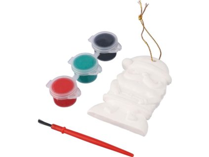 Vianočná sada na maľovanie - Santa , mixed (Farba mixed)