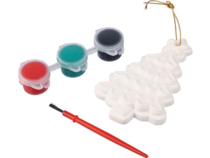 Vianočná sada na maľovanie - stromček , mixed (Farba mixed)