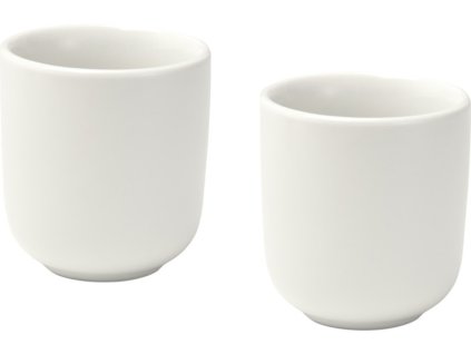 Sada keramických pohárov (90 ml) , white (Farba white)