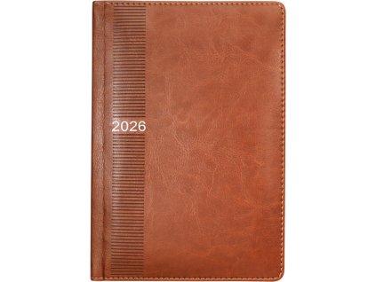 Denný diár CENTURY , Brown (Farba Brown)