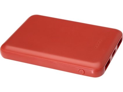 Powerbanka 5000mAh z recyklovaného plastu , brick (Farba brick)